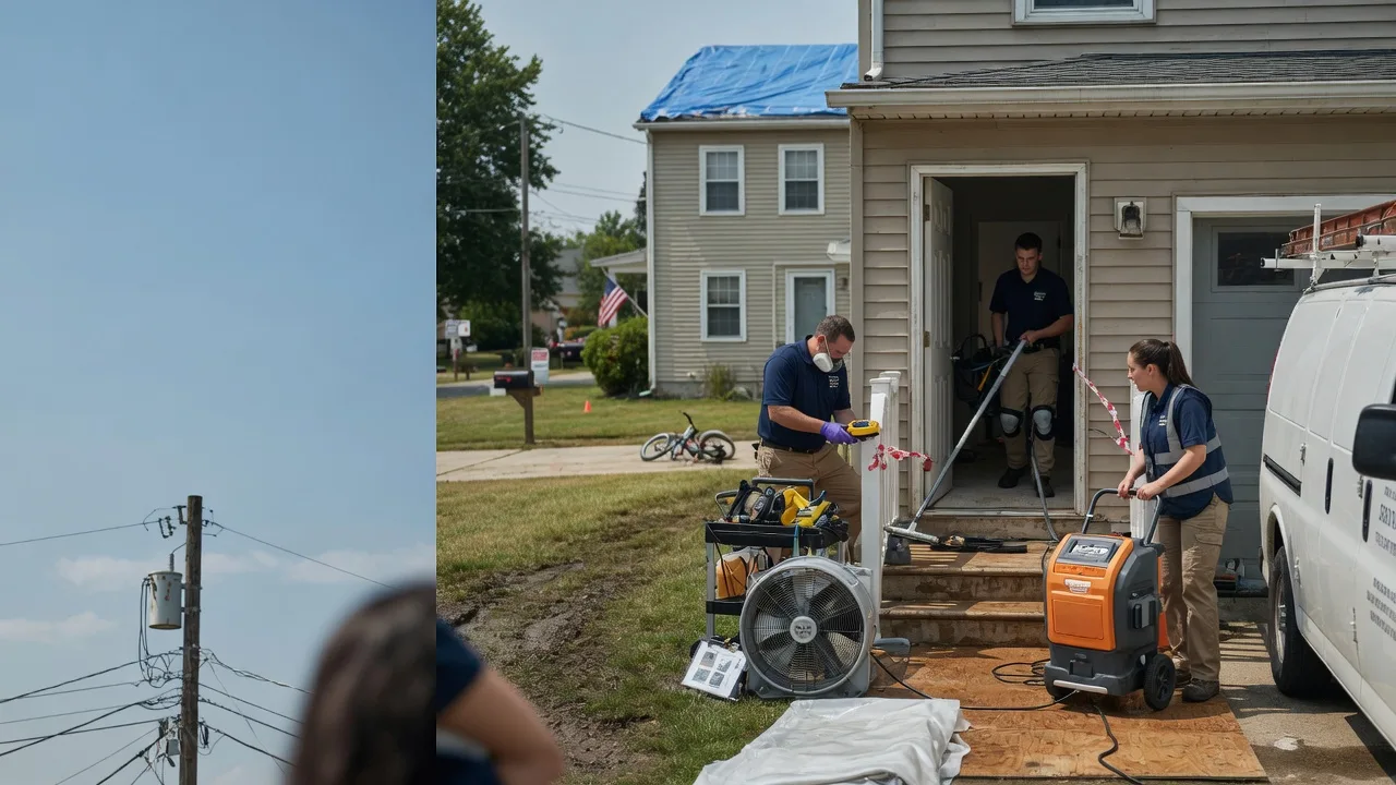 Water Damage Repair in Odessa, NE near me
